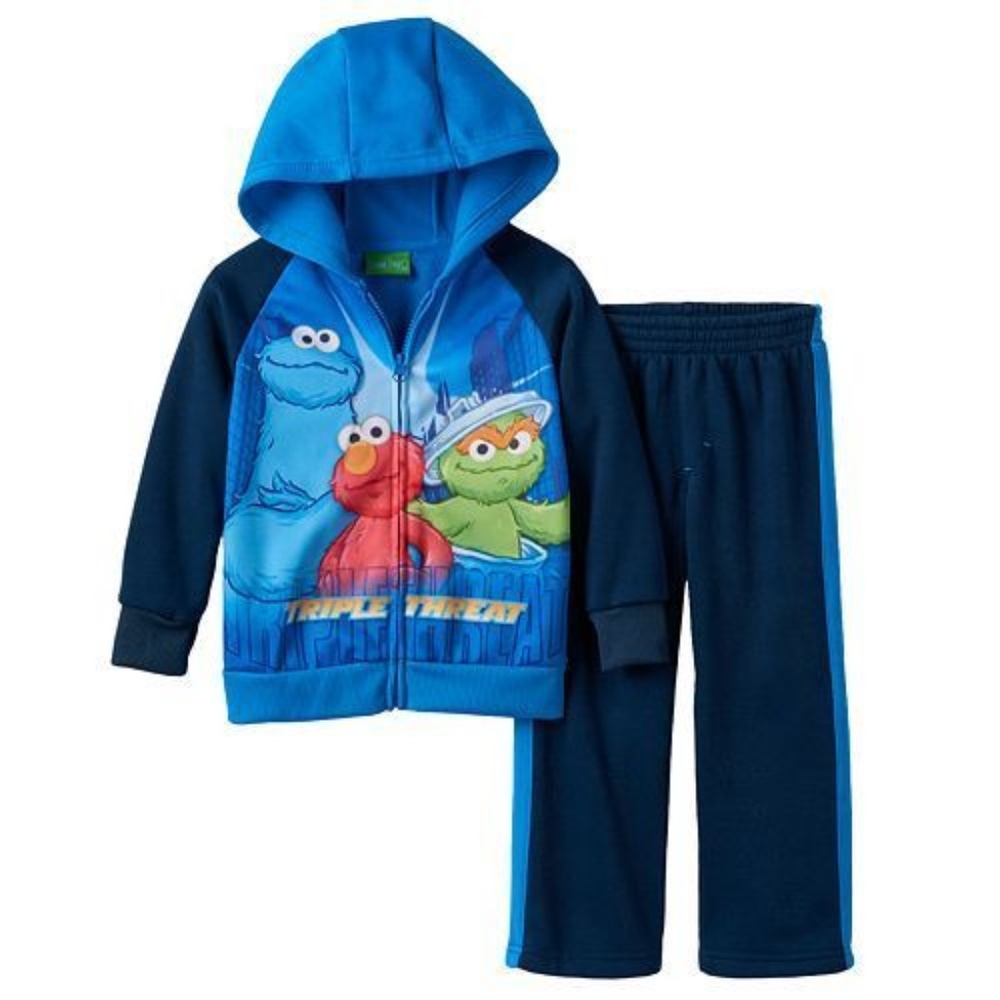 Sesame Street Hoodie Set
